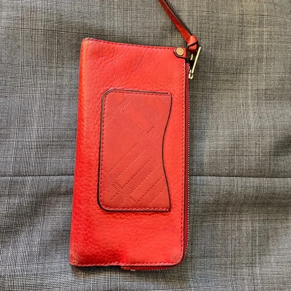 Burberry Bags Womens Red Burberry Lexi Wallet Poshmark